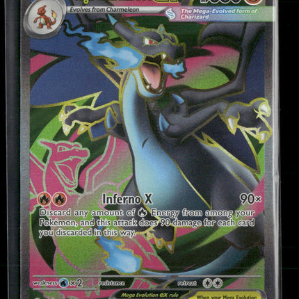 ME02: Phantasmal Flames Mega Charizard X ex #109/094