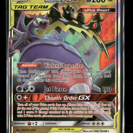 SM - Cosmic Eclipse Naganadel & Guzzlord GX #158/236