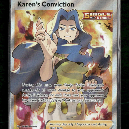 SWSH06: Chilling Reign Karen's Conviction (Full Art) #193/198