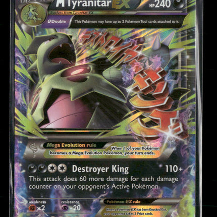 XY - Ancient Origins M Tyranitar EX #43/98