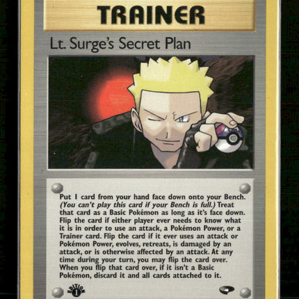 Gym Challenge Lt. Surge's Secret Plan #107/132