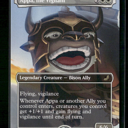 Avatar: The Last Airbender: Eternal-Legal Appa, the Vigilant (Borderless) #62