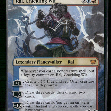 Bloomburrow Ral, Crackling Wit (Borderless) #341