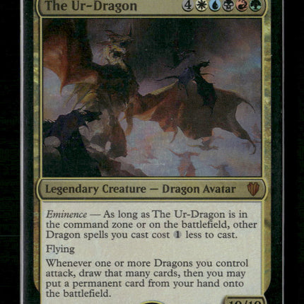 Oversize Cards The Ur-Dragon (Commander 2017) #48