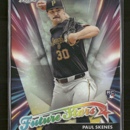2024 Topps Chrome Update Future Stars Paul Skenes #FSU-17