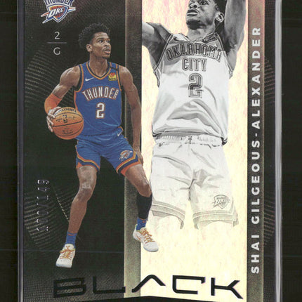 2019-20 Panini Black Shai Gilgeous-Alexander #/149 #44
