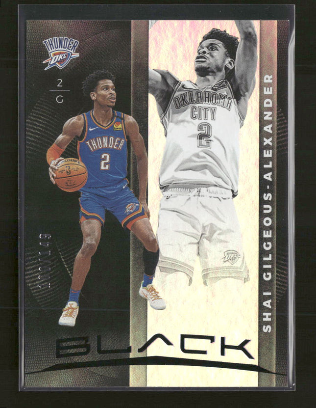 2019-20 Panini Black Shai Gilgeous-Alexander #/149 #44
