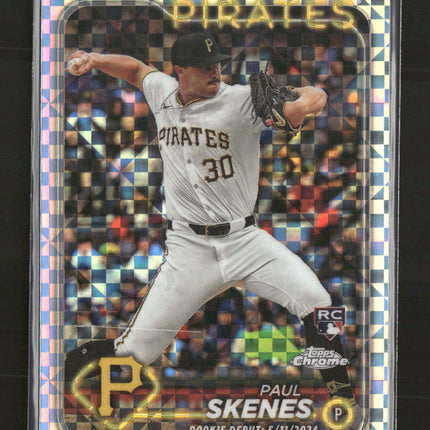 2024 Topps Chrome Update X-Fractors Paul Skenes #USC27