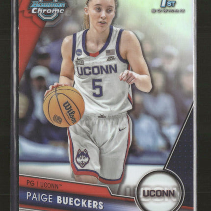 2023-24 Bowman University Chrome Refractor Paige Bueckers #90