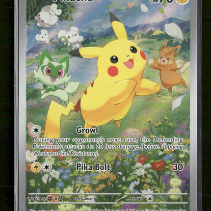SV: Scarlet & Violet Promo Cards Pikachu #088