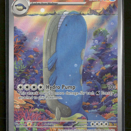 SV09: Journey Together Wailord #162/159