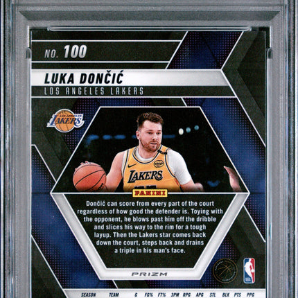 2024 Panini Mosaic Genesis Luka Doncic 9 PSA #100