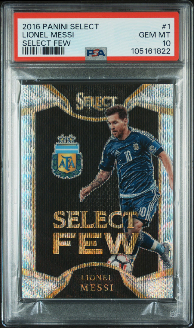 2016 Panini Select Select Few Select Few Lionel Messi 10 PSA #1