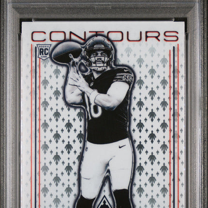 2024 Panini Phoenix Contours Caleb Williams 9 PSA #CONCWS