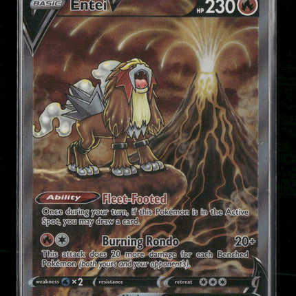 Crown Zenith: Galarian Gallery Entei V #GG36/GG70