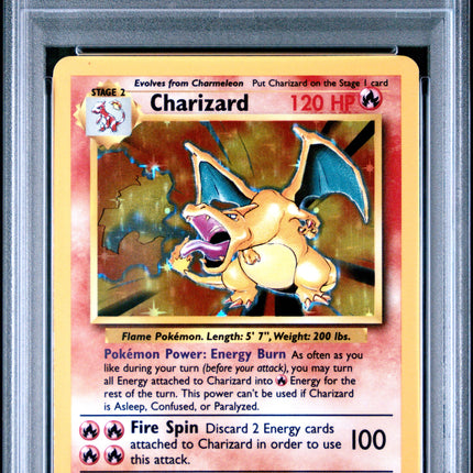 1999 Pokemon Game Charizard-Holo 8 PSA #4