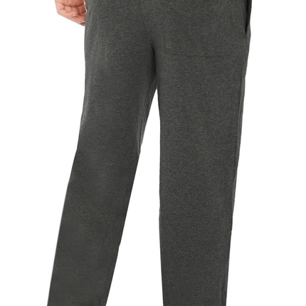 Mens Pull On Elastic Waist Knit Pants - Relaxed Dressing for Comfort