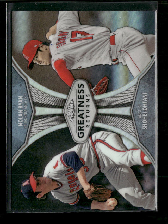 2019 Topps Greatness Returns Nolan Ryan / Shohei Ohtani #GR-12
