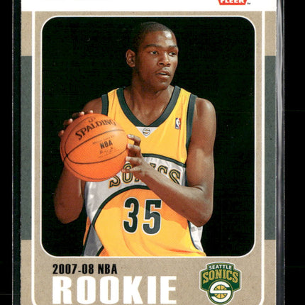 2007-08 Fleer Kevin Durant Rookie #212