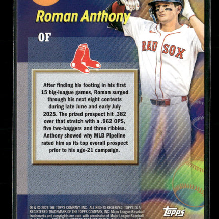 2026 Topps Titans of the Game Roman Anthony #TOG-9