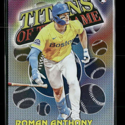 2026 Topps Titans of the Game Roman Anthony #TOG-9