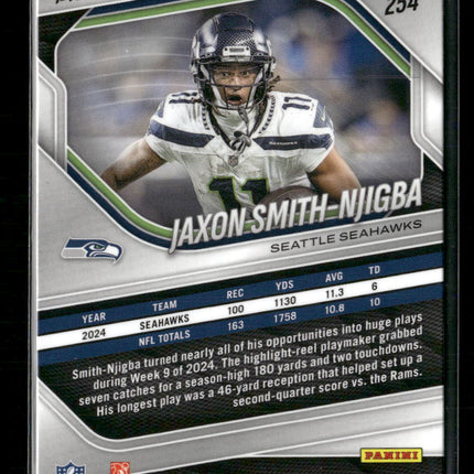 2025 Panini Prizm White Disco Jaxon Smith-Njigba #254