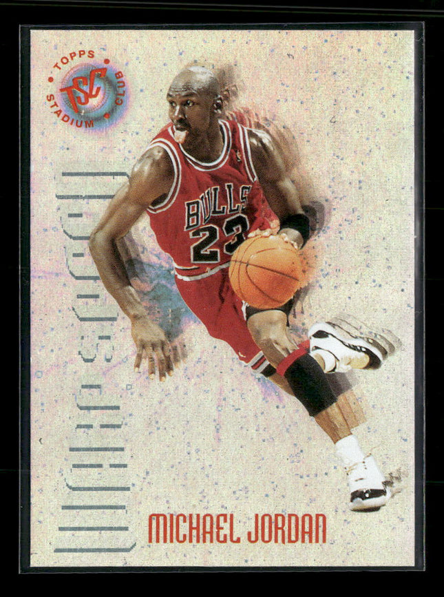 1995-96 Stadium Club Warp Speed Michael Jordan #WS1