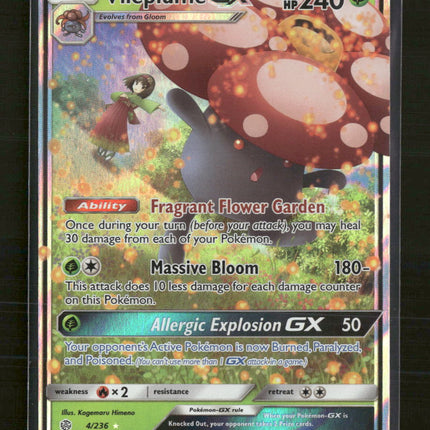 SM - Cosmic Eclipse Vileplume GX #4/236