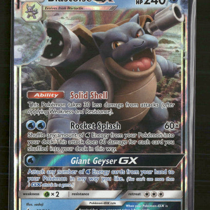 SM - Unbroken Bonds Blastoise GX #35/214