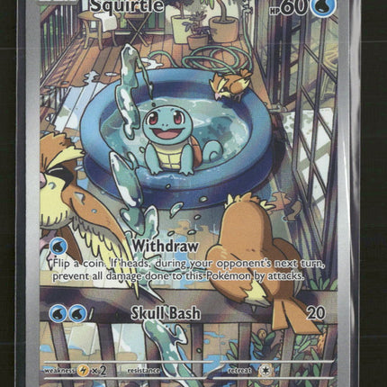 SV07: Stellar Crown Squirtle #148/142