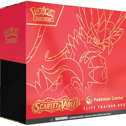 Scarlet & Violet Pokemon Center Elite Trainer Box (Exclusive) [Koraidon]