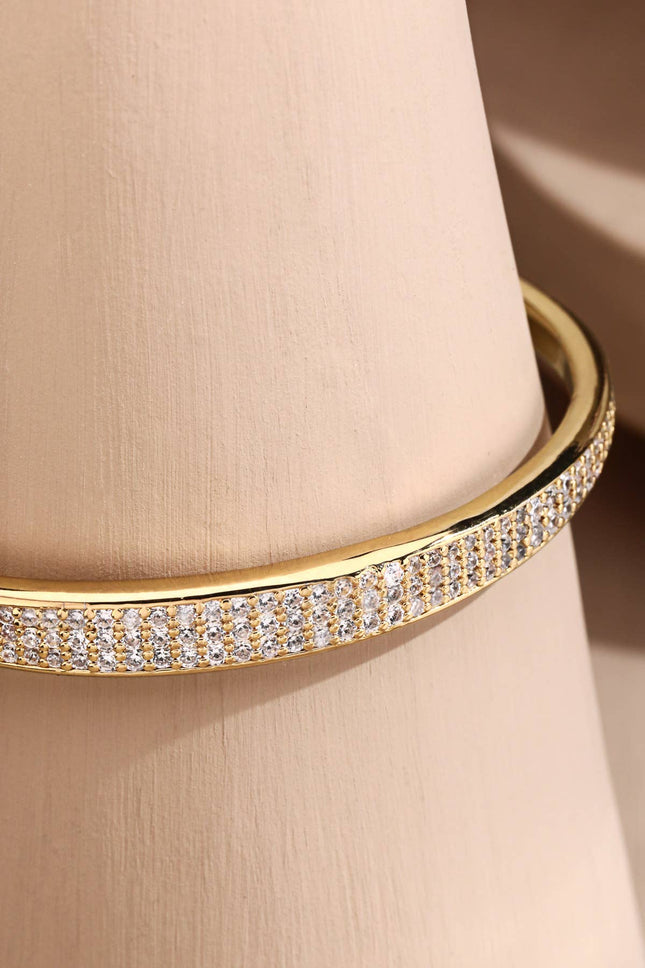 18K Gold Plated Cuff Bracelet