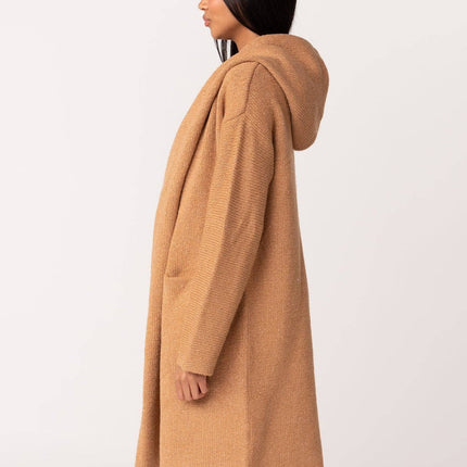 Lovestitch Lennox Sweater Coat - Camel