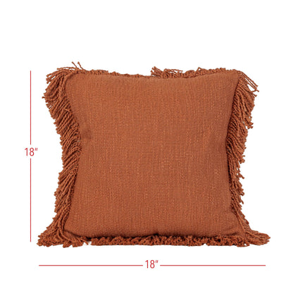 Fall Pillow- Rust