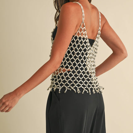 Pearl Net Top