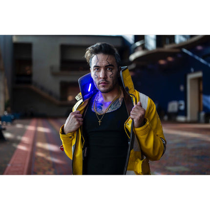 David Martinez Cyberpunk 2077 Jacket – LED & Vegan Leather