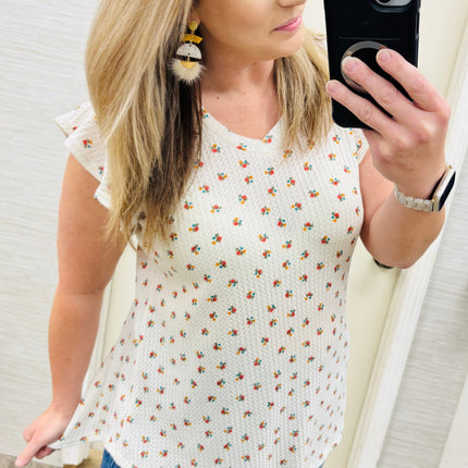 Ivory Ritzy Blouse