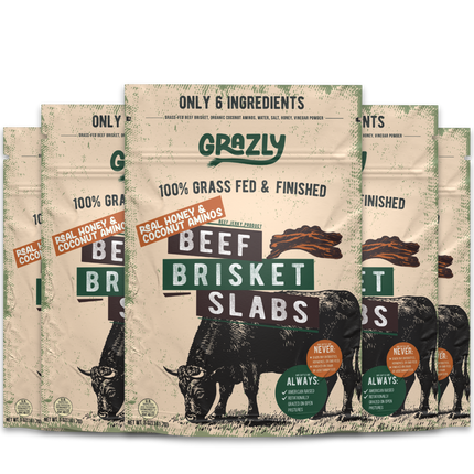 Raw Honey & Coconut Aminos Brisket Slabs