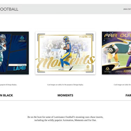 2024 Panini Luminance Football Hobby Box