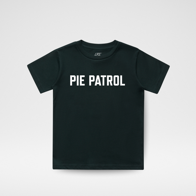 PIE PATROL TODDLER THANKSGIVING TEE - BLACK