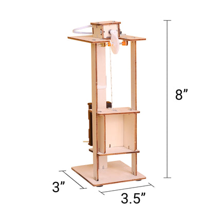 Electric Elevator DIY Kit, Educational STEM Toy