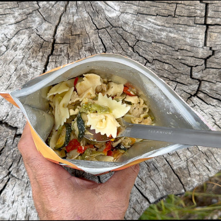 FOUNDATION Outdoors Chicken Pasta Primavera Meal