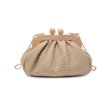 Wooden Frame Clutch