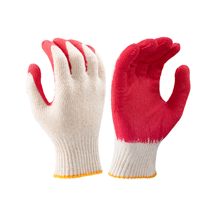 Kiwi Latex Palm Coated String Knit Work Gloves [50102]