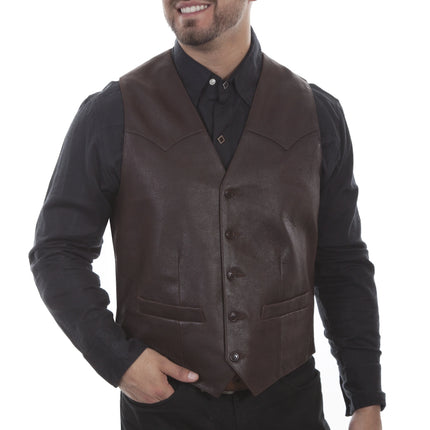 Scully Outrider (503 Calf Suede) – Men's Vest