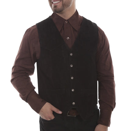 Scully Open Range (507 Suede Leather) – Men's Vest
