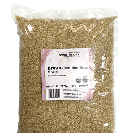 Jasmine Rice, Brown, Organic