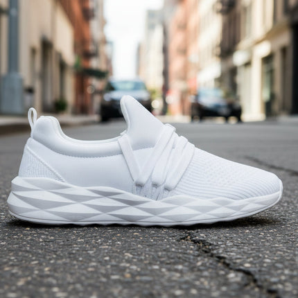 Women’s Laced Summer Sneakers – Lightweight Breathable Casual Shoes