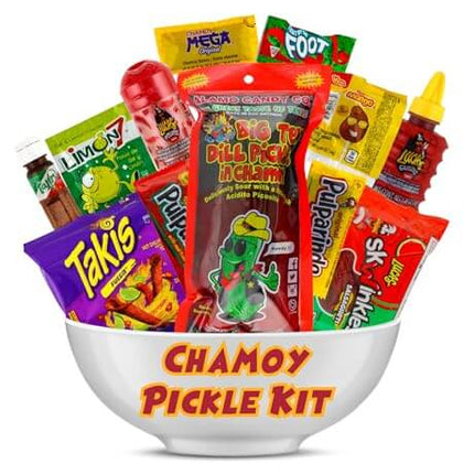 Chamoy Pickle Kit - Viral TikTok Mexican Candy DIY Set | Complete Ingredients Included