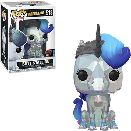 Funko Pop! Borderlands Butt Stallion 518 NYCC Shared Sticker Exclusive